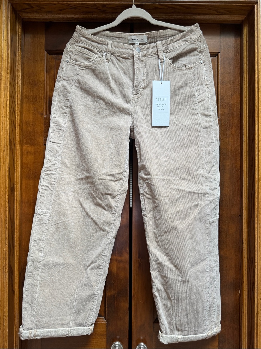 Women's Slight Barrel Corduroy Pants- Size 9/29